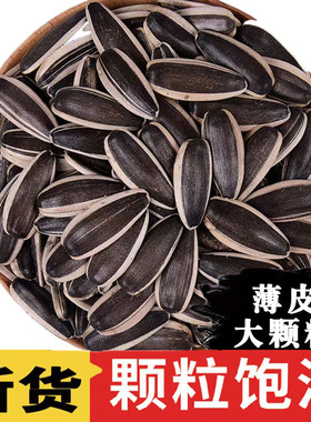 生瓜子葵花籽新货薄皮363特大颗粒内蒙古5斤散装新鲜现炒原味瓜子