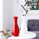 简约红色陶瓷花瓶婚礼喜庆结婚装 饰花器新房乔迁玄关桌面摆件