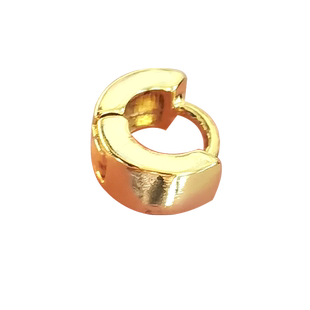 3.5mm金色耳皮钉纯银针新款睡觉免摘耳圈耳骨钉耳扣耳饰极小边缘