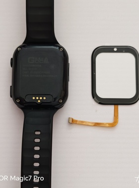 古欧卡Q1018B(QCY)电话手表触摸外屏配件表带磁吸充电线QM-C38F