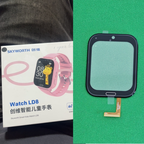 适用Watch LD8触摸屏配件屏幕表带充电器Q971B(QCY)维修换屏