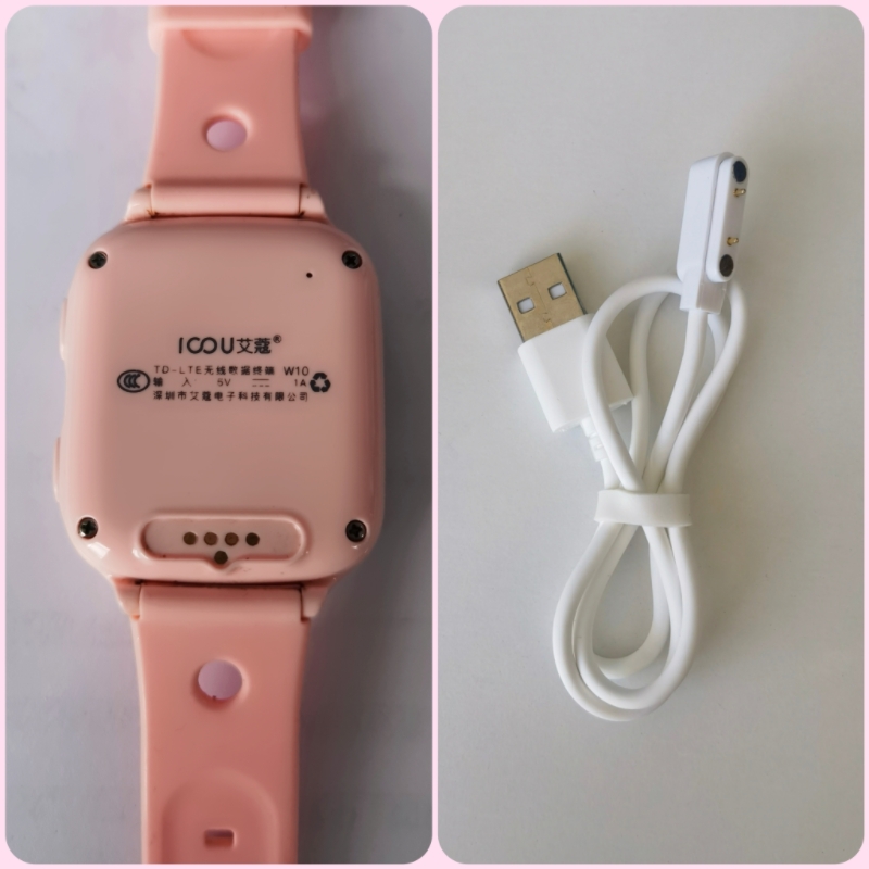 充电w9电话手表艾蔻磁吸式