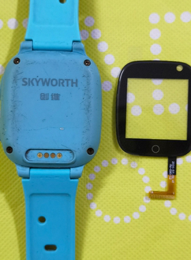 适用创维T1儿童电话手表屏触摸外屏MW-580-V2充电器表带等配件