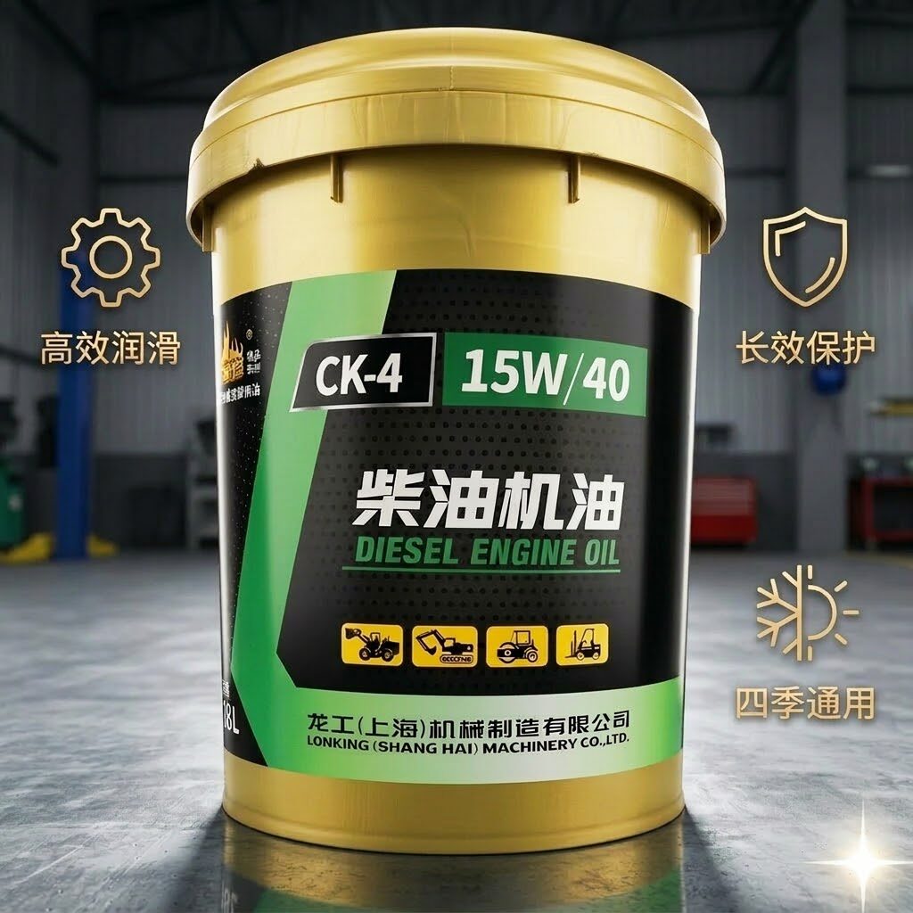 原装龙工装载机专用机油CH15W40工程机械挖机叉车铲车抗磨液压油