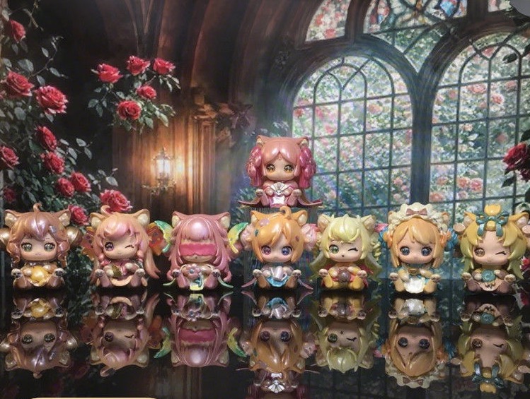 猫妮崽崽-小猫事务所系列盲盒手办公仔生日礼物潮玩具卡通摆件