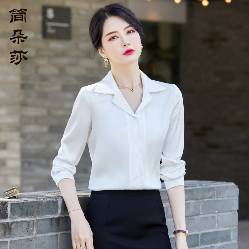 洋气干练职业衬衣工作服上衣