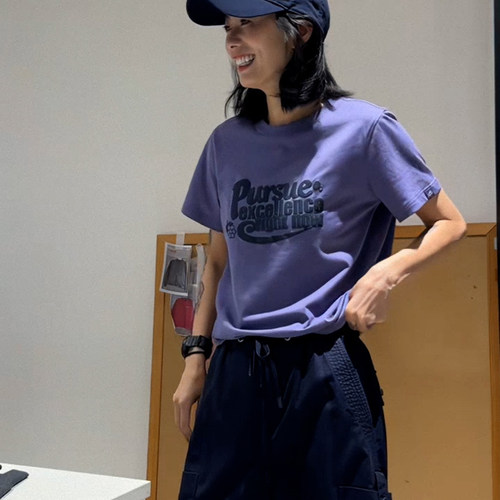 恤气质上衣休闲新款百搭显