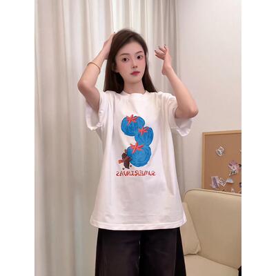 基础款百搭圆领青春感短袖