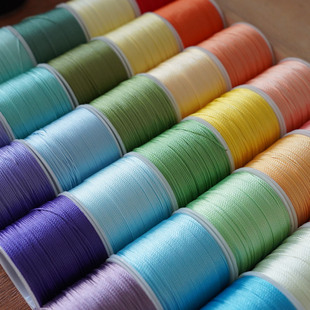 【12股线中卷】满49包邮12股中卷约60米编手绳常用线买线送教程