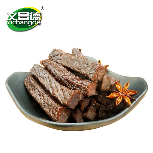 义昌德风干牛肉干500g草原