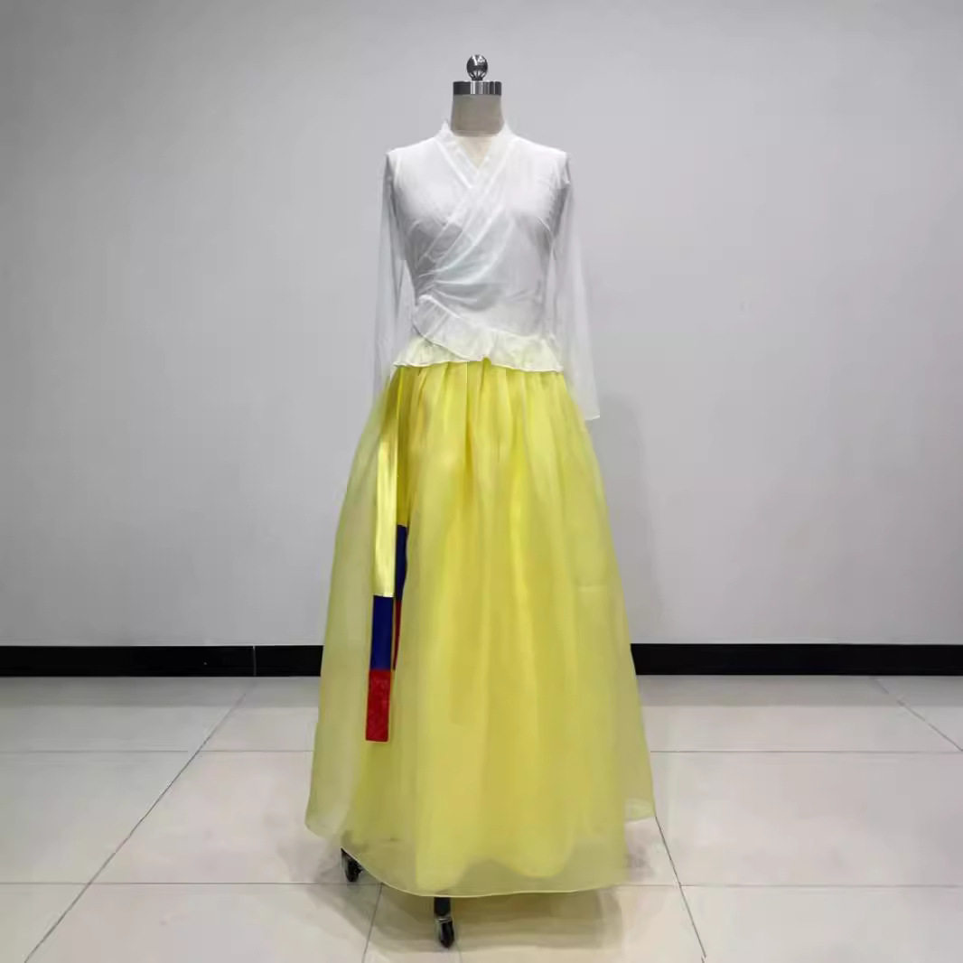 朝鲜族舞蹈服女练功服上衣大摆裙练习艺考演出表演民族民间半身裙,女装/女士精品,民族服装/舞台装,淘宝优惠券,粉丝福利购,淘宝优惠卷