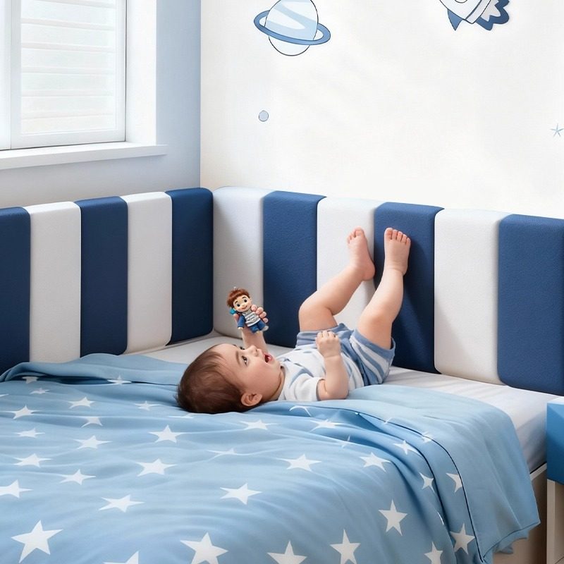 榻榻米墙面防撞墙贴装饰床头软包自粘儿童房墙围床边立体靠背靠垫,家居饰品,软装墙贴,淘宝优惠券,粉丝福利购,淘宝优惠卷