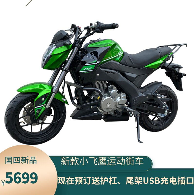 宝雕小飞鹰猴子狒狒暴龙200cc电喷迷你街车特技摩托车机车可上牌