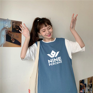 夏季Nine percent同款应援短袖t恤女陈立农黄明昊学生韩版ins上衣