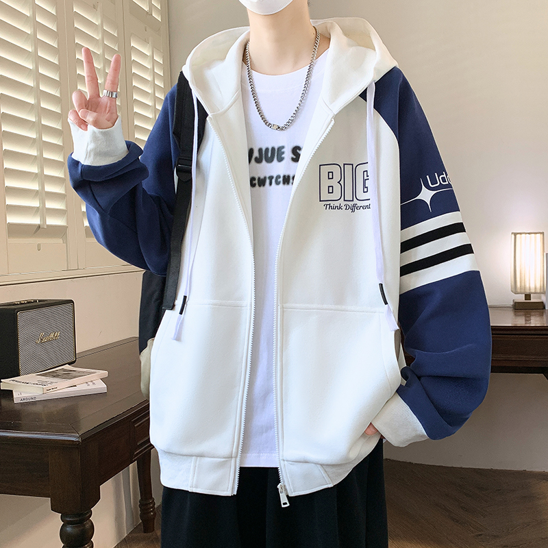 春秋季开衫卫衣12岁男孩13