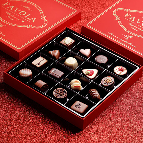 比利时进口巧克力礼盒 代写贺卡 送精美礼袋