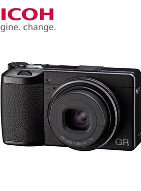 Ricoh理光 GR3X HDF数码相机 小型便携卡片机 APS-C画幅