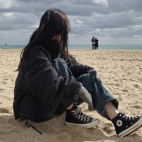 Slowand韩国官网女装代购22冬 时尚复古风百搭立领绒里保暖短外套