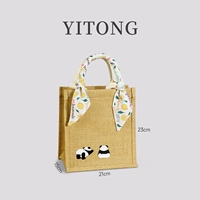 03 кремовый + шелковый шарф + шелковый шарф панда случайный