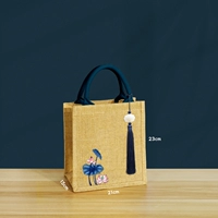 03 Синий A6+висящая борода+голубая лотос-анимул 23*21*15