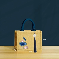 01-2 Синяя+Висящая Борода+Голубая Лотос-Опен 16*22*13