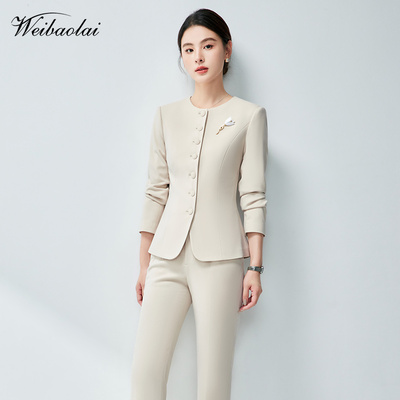 职业套装女秋冬款正装女职业套装