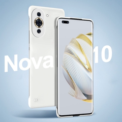 【不顶膜】适用华为nova10手机壳新款11高档10pro半包nove9无边框8保护套7pro镜头全包6se防摔5散热外壳4男女