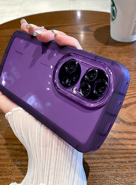 ins超火适用华为p50pro手机壳p40透明60硅胶mate40pro新款70镜头全包p30气囊荣耀70摔m20男女款mate50保护套