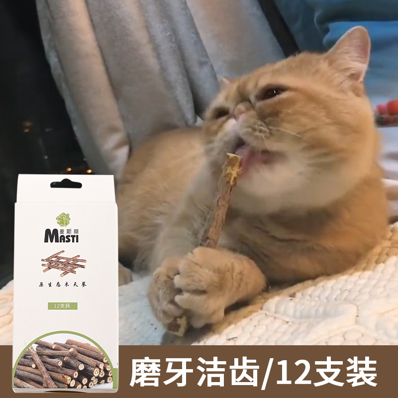 猫磨牙棒木天蓼棒猫咪零食啃咬猫薄荷幼猫磨牙棒猫咬棒猫咪磨牙棒