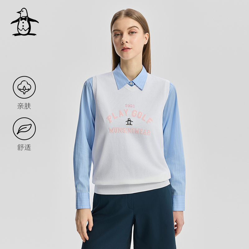 MUNSINGWEAR万星威无袖针织马夹