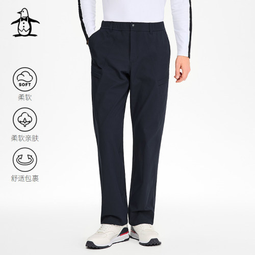 【保暖】Munsingwear万星威休闲男士加绒运动休闲长裤锥形裤