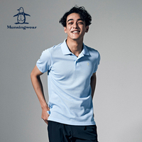 【进口高质】MUNSINGWEAR/万星威男士春夏高尔夫运动短袖Polo衫