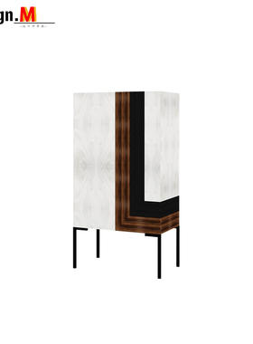 定制Design.M设计师家具gallery sideboard/实木餐边柜精致玄关柜