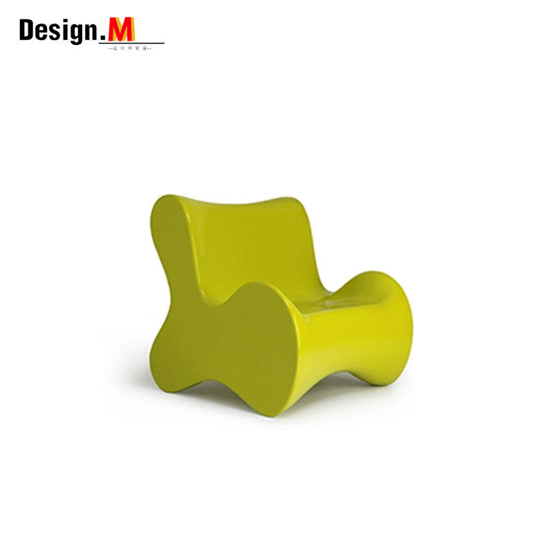 设计师玻璃钢家具doux lounge chair/甜心休闲椅 户外艺术沙滩椅