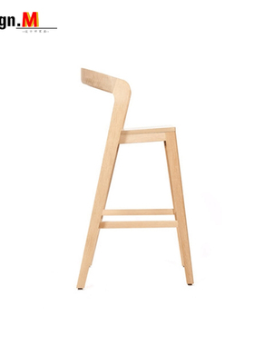 Design.M北欧实木 设计师家具 play barstool/玩酒吧凳 高脚吧椅