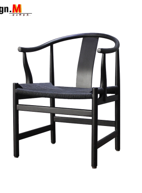 Design.M北欧实木 设计师家具the china chair/中国椅 茶餐厅餐椅