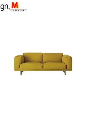 Design.M设计师家具 rest 2-seater sofa/现代客厅双人位懒人沙发