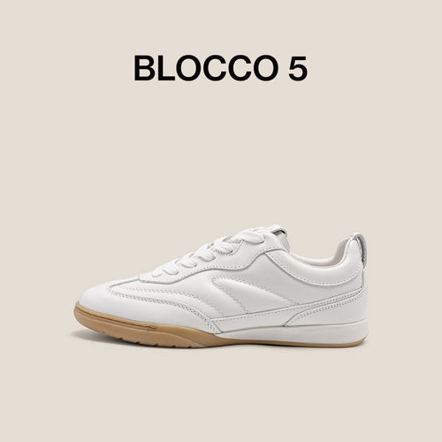 BLOCCO5女鞋子秋季经典纯色简约时尚休闲板鞋女款