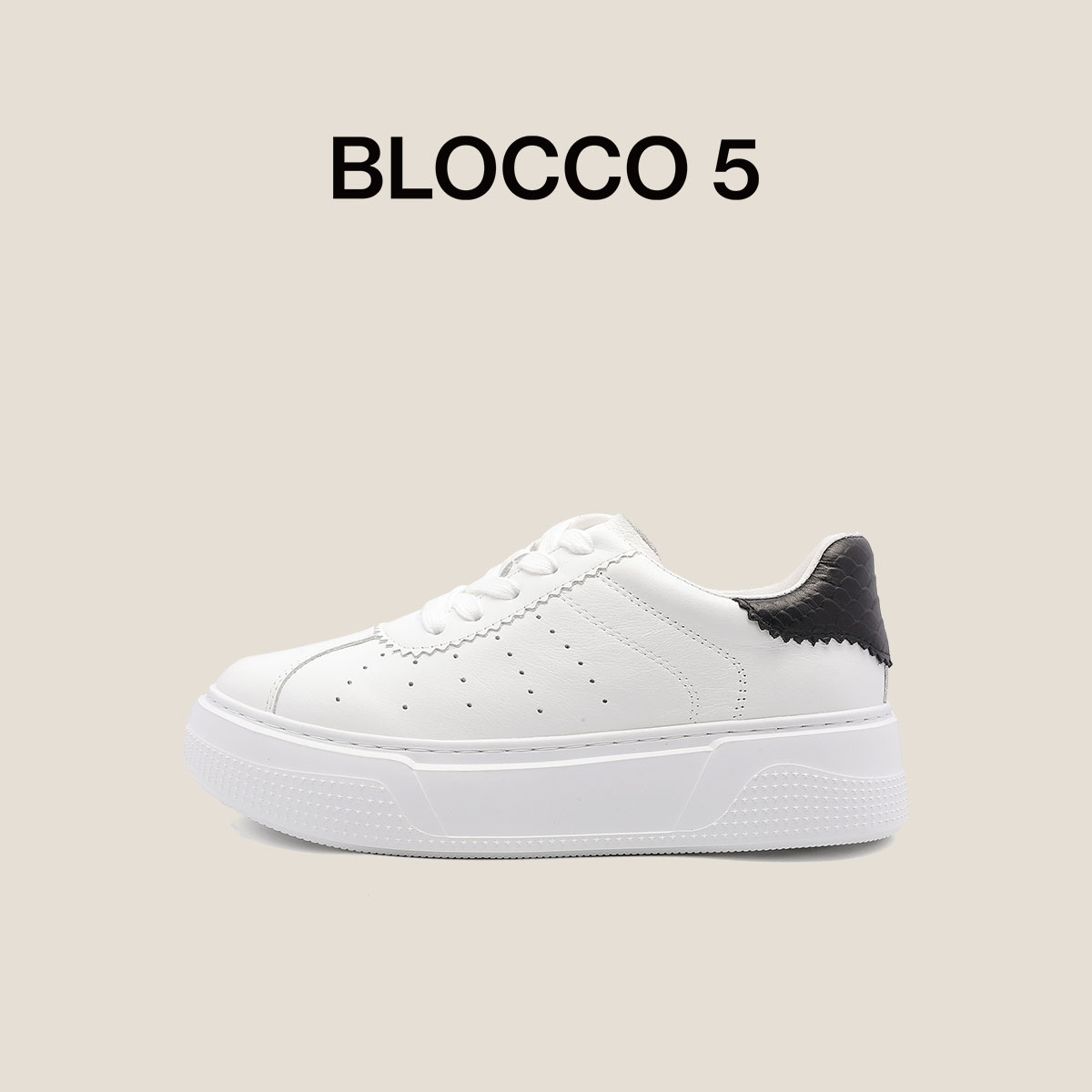 BLOCCO5经典简约轻便休闲板鞋