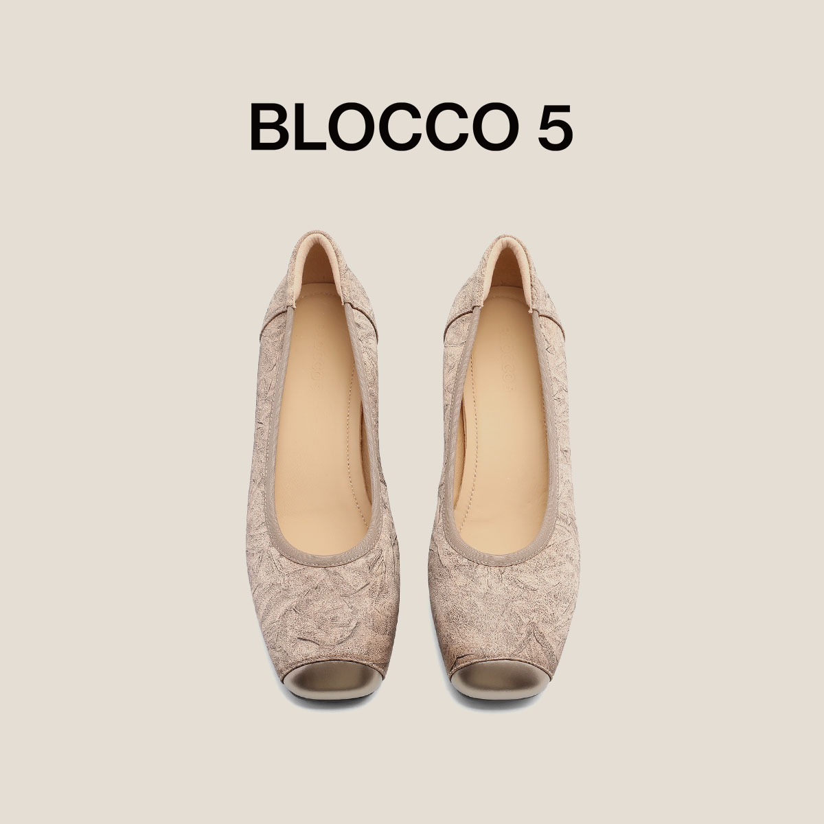 BLOCCO5新品2025时尚芭蕾鞋