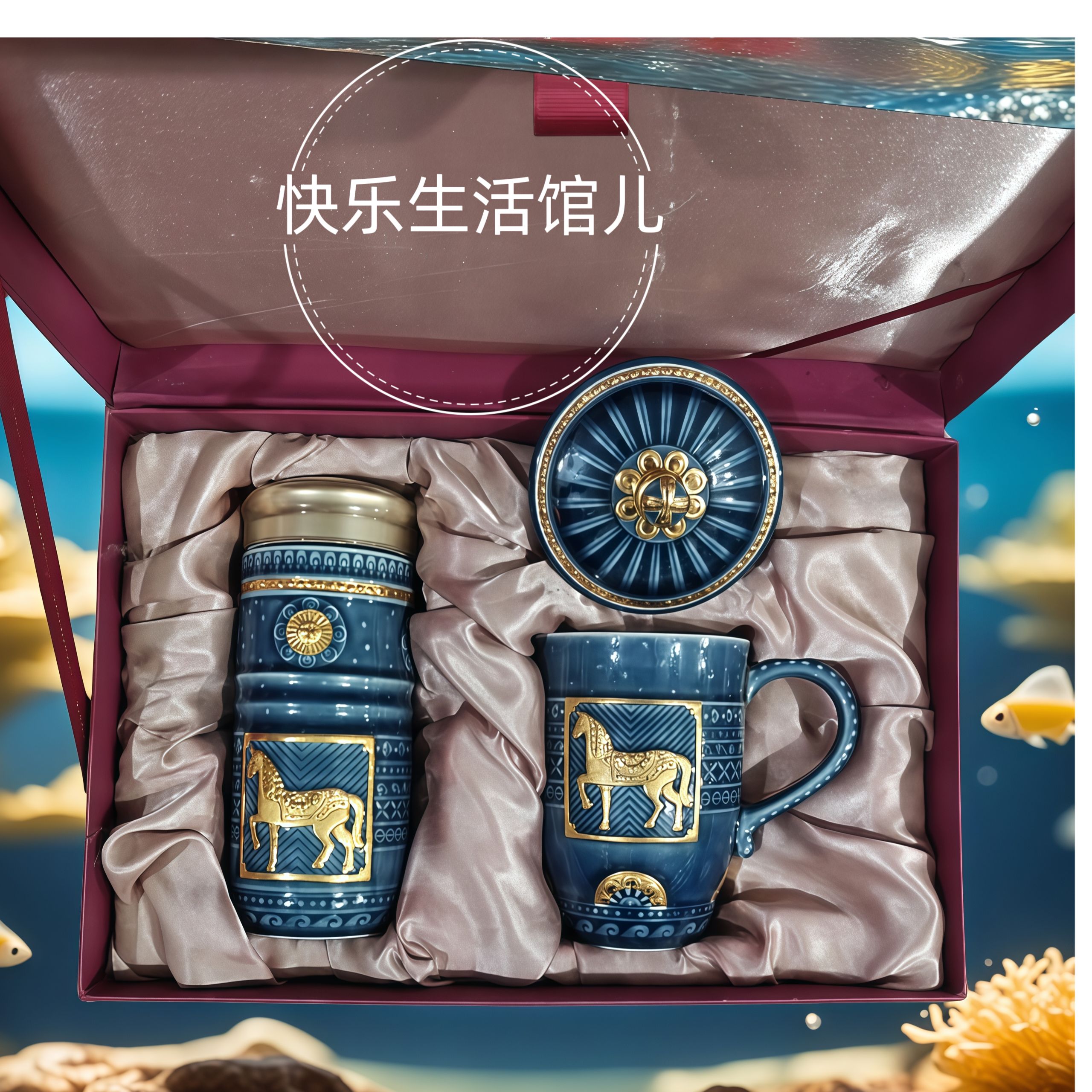 乾唐轩套杯 官方正品 高档 礼盒装(可议价)