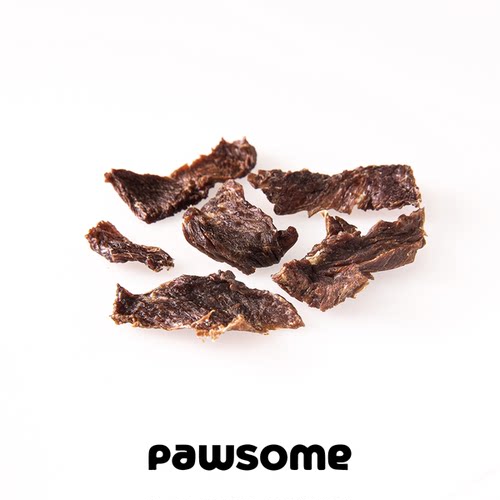 pawsome鸵鸟肉干猫狗通用