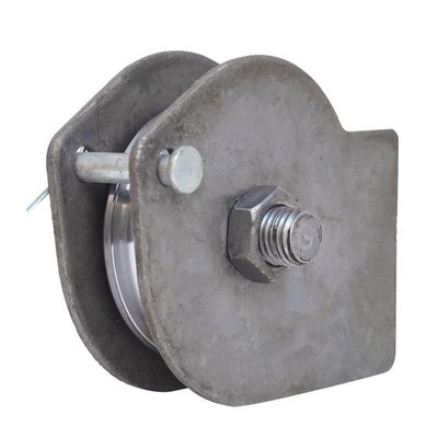 吊机滑轮U型/刀把型室内外离合提升机起重机配件轮钢丝绳滑轮大全