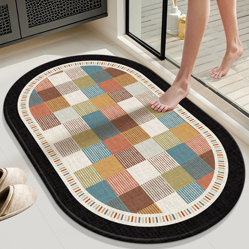 卫生间吸水地垫浴室门防滑硅藻泥