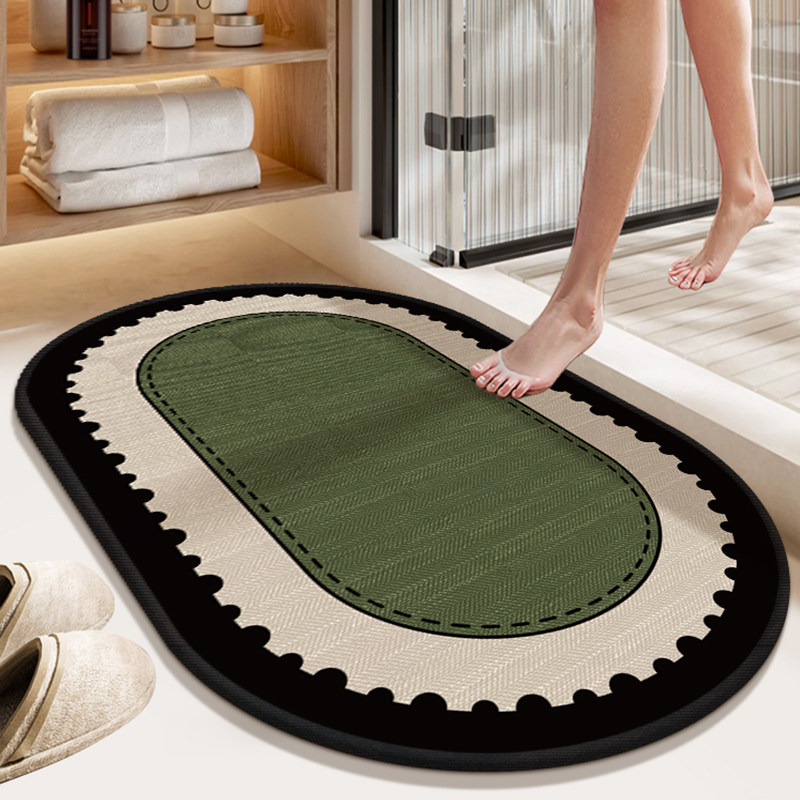 卫生间吸水地垫浴室防滑脚垫硅藻泥厕所洗手间门口防水垫子地毯子,居家布艺,家用脚垫,淘宝优惠券,粉丝福利购,淘宝优惠卷