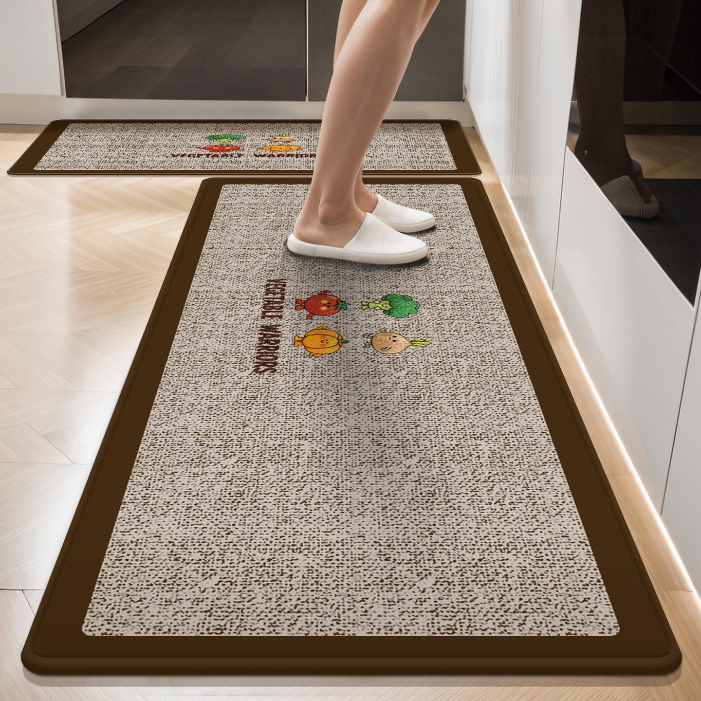 厨房地垫防滑防油可擦免洗吸水