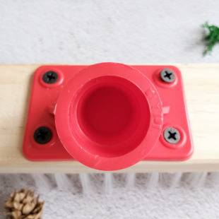 钢丝刷头 嘉润地板刷配件 金属杆 木杆 连接件 地刷头子