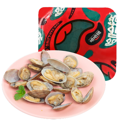 哈哈镜旗舰店锁鲜特色休闲花蛤
