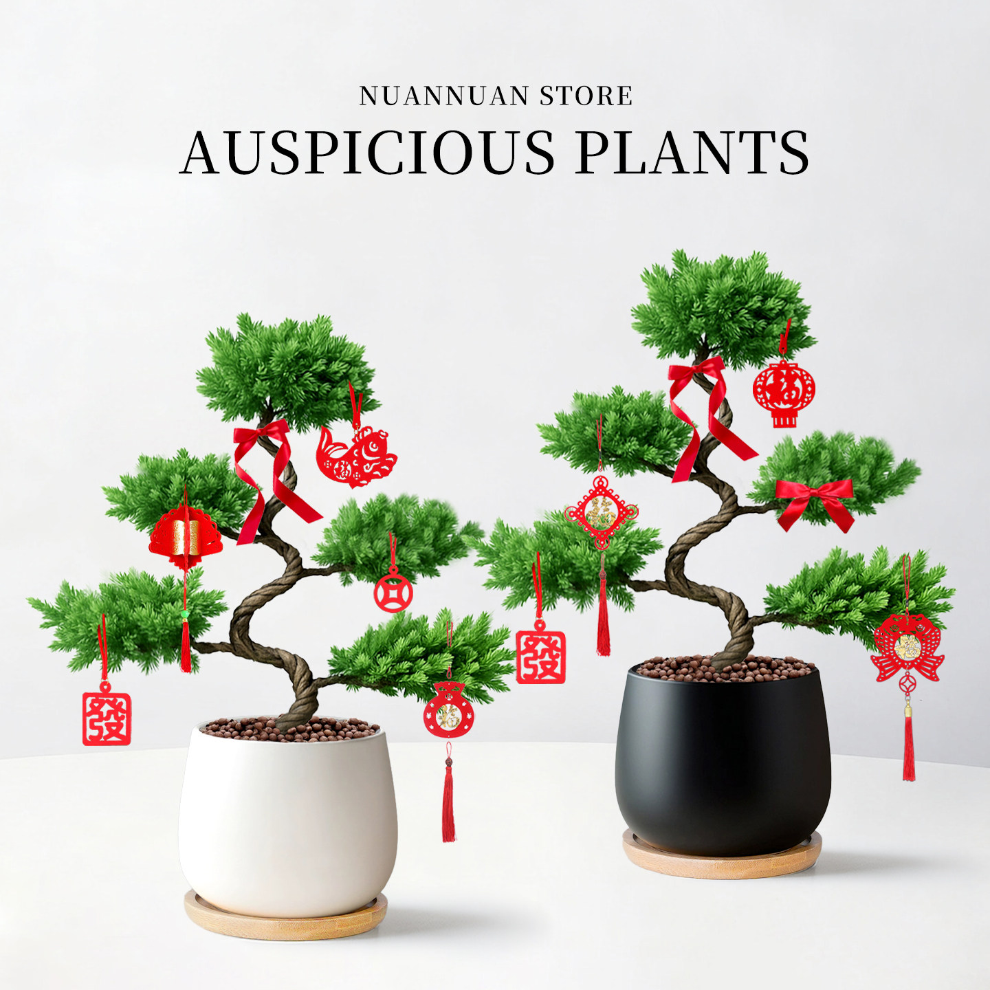 塔松挺拔自然优雅别致四季常青