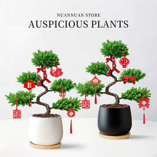 塔松挺拔自然优雅别致四季常青